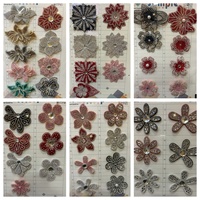 Hot Crystal Patch 3D Strass Patch pour Chaussures Vêtements et Sacs DIY Décoration Appliqued Strass Patch En Gros