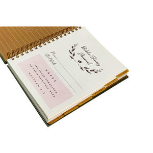 Journal d'étude biblique personnalisé avec impression personnalisée, couverture rigide, reliure spirale, livre écologique, nouveau design 2024-2025 - Product Image 5