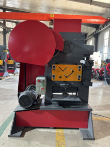 Chất Lượng Cao Bán Chạy Nhất Đa Chức Năng Đấm Cắt Thiết Bị Góc Thép Cắt Góc Đấm Máy Cắt - Product Image 5