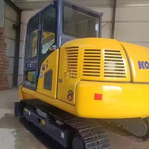 Le Japon a utilisé l'excavatrice Komatsu de 7 tonnes PC70 de haute qualité d'occasion pelle hydraulique sur chenilles avec moteur central et moteur - Product Image 1