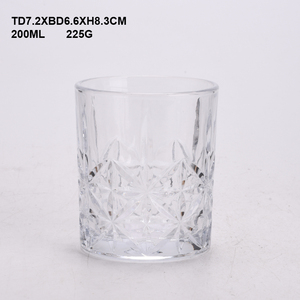 Bicchiere da whisky in cristallo con bordo dorato, inciso, stile americano, per bevande, <span class=keywords><strong>tazza</strong></span> da bourbon, bicchiere goffrato per whisky - Product Image 4