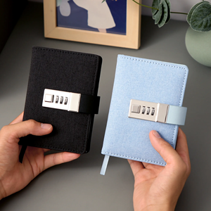 <span class=keywords><strong>Gadget</strong></span> electrónico cuaderno inteligente innovador con bloqueo de contraseña banco de energía libro de notas regalo de negocios agendas estacionarias - Product Image 2