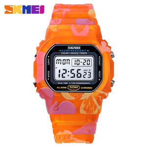 Skmei 1627 Bán Chạy Nhất Đồng Hồ Thể Thao Nữ Trắng Nam Và Nữ Cặp Đôi Đồng Hồ Đeo Tay Kỹ Thuật Số Tương Tự - Product Image 3