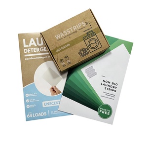 Lembaran & Strip Deterjen Cuci Ramah Lingkungan Aroma Lemon Padat Sekali Pakai untuk Perlengkapan Kebersihan Rumah Tangga - Product Image 3