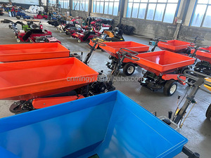 Suministro de fábrica, aplicador automático de fertilizante, pequeño esparcidor de compost autopropulsado, aplicador de fertilizante de jardín empujado a mano - Product Image 6