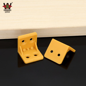 Disway Plastic <b>Corner</b> <b>Brackets</b> L-Shaped Furniture Shelf Supports Wall Mount Non-Detachable Cabinet Hardware - Product Image 3