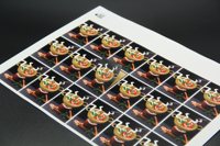 Autocollants personnalisés découpés sur mesure, étiquettes adhésives imperméables avec logo personnalisé pour l'emballage de bouteilles de fruits, de vin et d'aliments