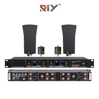 Système de distribution d'antennes de microphone UHF professionnel R210, réception stable sur de longues distances, distributeur de signal