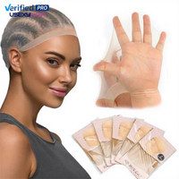 Extensible Respirant Nylon Clair Nude Ultra Élastique HD Peau Transparente Super Mince Invisible Hd Sheer Perruque Bas Cap pour Perruque