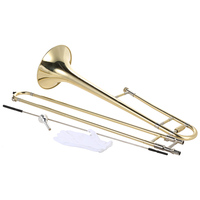 Alto Trombone Brass Bb Tone B Flat Wind Instrument