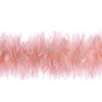 Bufanda Rosa de Plumas de Pavo de 30g para Mujer, Decoración para Fiestas en Casa, Bodas, Navidad, Manualidades, Disfraces, Vestidos de Baile, Cosplay, Accesorios