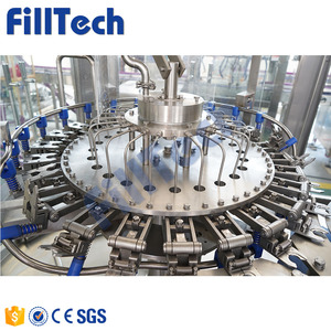 FILLTECH Hoàn Toàn Tự Động 3 Trong 1 Chai Nhựa Năng Lượng Uống Máy/Rửa Nước Điền Capping Dòng Máy - Product Image 2