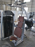 Équipement de musculation pour le dos MOQ1, Fabricant d'équipements de gym MND, Équipement de gym commercial à charges guidées, Traction verticale MOQ1 pour salle de sport