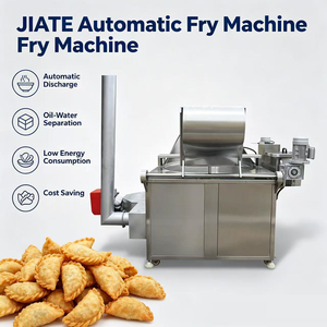 Friteuse professionnelle certifiée CE pour frites de crevettes Okoy, avec décharge automatique et température réglable - Product Image 1