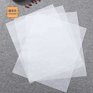 50gsm résistant à la chaleur papier respirant Fluorescent libre <span class=keywords><strong>Agent</strong></span> plusieurs spécifications alimentaire Silicone huile papier - Product Image 2