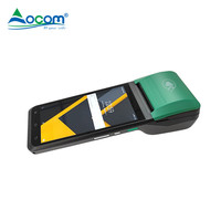 Mesin POS OCOM Layar Sentuh Genggam Terminal POS Android dengan Printer Label dan Struk Termal