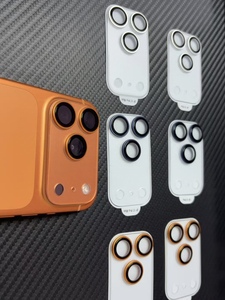 Protezione per obiettivo trasparente impermeabile vetro smerigliato iphone posteriore per telefono 15 protettore per obiettivo per fotocamera 3d per iphone 13 14 15 16 17 Pro Max - Product Image 2