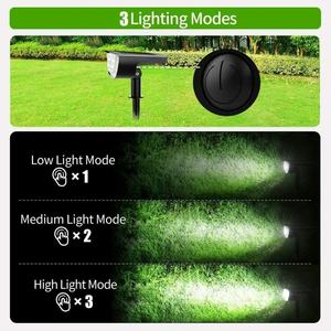 Lámpara Solar de Pared con Sensor de Movimiento para Jardín, Patio y Camino, IP65 Impermeable, 3 Modos, Luz LED Solar para Exteriores - Product Image 5
