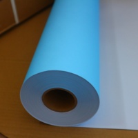 Rollo de papel de trazador Cad de Color azul duradero de superficie lisa profesional para impresora