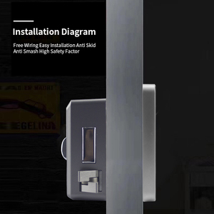 Khóa không dây được thiết lập với bàn phím điều khiển truy cập độc lập và nút ấn để mở chức năng cửa Hệ thống kiểm soát truy cập không dây - Product Image 3