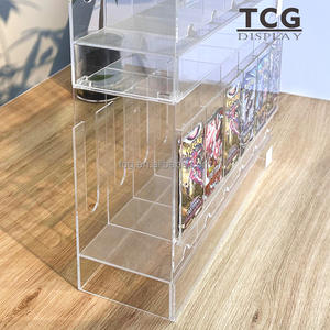 Distributeur Acrylique TCG Spot Pokémon 6 Emplacements, Conception Empilable et Convient Également pour Présenter des Cartes à Collectionner <span class=keywords><strong>Dragon</strong></span> <span class=keywords><strong>Ball</strong></span> - Product Image 6