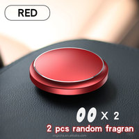 Rafraîchisseur d'air pour voiture Aromathérapie Instrument Siège Saveur Parfum Forme UFO Décor de voiture Accessoires d'intérieur Parfum Tableau de bord