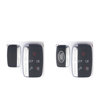 Coque de clé de voiture intelligente avec logo pour Land Rover Range Rover Sport Evoque Discovery 4 Jaguar Freelander