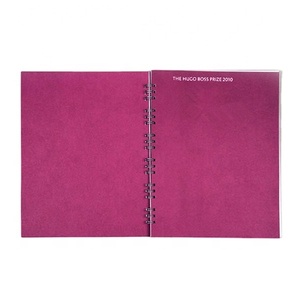 Free Design Custom Spiral Bound Film Laminated Notebook High Quality Cardboard Offset Paper Exercise Dot Line Blank Text Hard - Product Image 2
