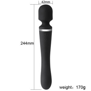 Silikon Multi-Speed Wand Massage gerät Stimulation Frauen Sexspielzeug Großhandel Dildos Vibrator <span class=keywords><strong>Sex</strong></span> alte Frau Sexspielzeug für Mann - Product Image 5