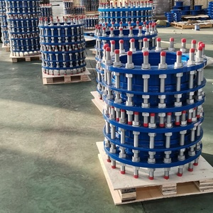 Raccord flexible en fonte ductile avec joint d'expansion et revêtement FBE pour la connexion de conduites – Garantie 3 ans - Product Image 1