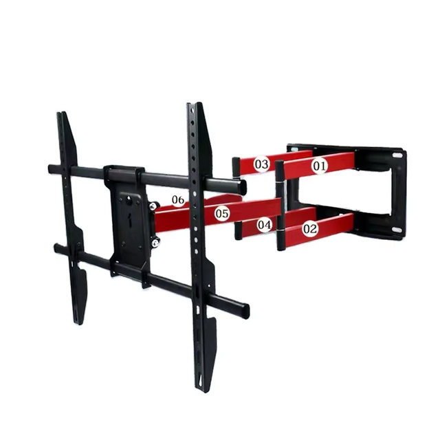 JIANGHAO SH6 Steel Swivel TV Bracket Wall Mount CE Certified Supports TV Mounts & Carts 100 Inches VESA 100x100-600x400mm