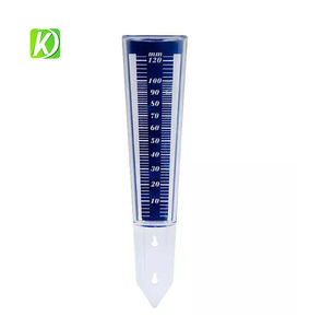 उद्यान जल वर्षा गेज पोर्टेबल और पारदर्शी वर्षा गेज प्लास्टिक बाहरी उद्यानों के लिए उपयुक्त - Product Image 1