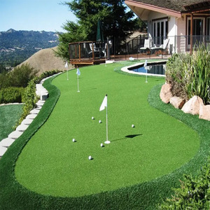Cao cấp nhân tạo <span class=keywords><strong>Turf</strong></span> cỏ đưa màu xanh lá cây Golf cỏ Mat ngoài trời trong nhà tổng hợp cỏ - Product Image 6