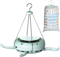 Séchoir à linge pliable mini de voyage, séche-chaussures électrique portable à air chaud suspendu