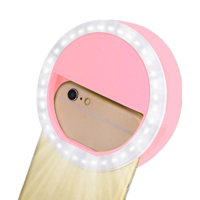 Selfie Round Shape Ring Selfie Light Photographic Lighting Led Ring Make up Light