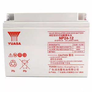 Batterie au plomb-acide régulée par valve YUASA <span class=keywords><strong>NP24</strong></span>-12H sans entretien 12V24AH Alimentation sans interruption Stockage d'énergie - Product Image 5