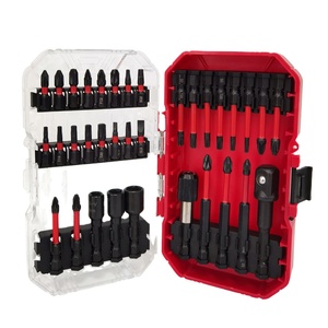 Juego de herramientas de 41 Uds. con estuche resistente, kit de impacto de destornillador de acero S2 utilizado para destornilladores eléctricos y taladro eléctrico - Product Image 1