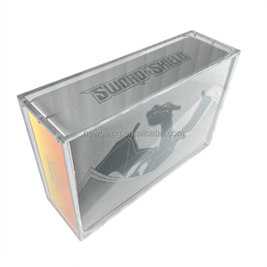 Boîte d'entraînement Elite personnalisée avec couvercle magnétique, étui portable en acrylique pour boosters <span class=keywords><strong>Pokémon</strong></span>, pour le rangement - Product Image 4