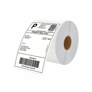 Étiquettes d'expédition thermiques blanches adhésives à haute résistance-Emballage personnalisé pour les boissons au vin Résistant à la chaleur imperméable - Product Image 4