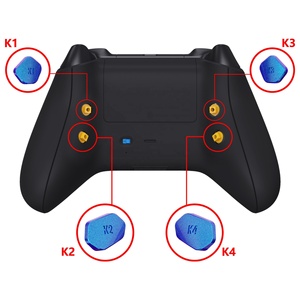 Boutons arrière et levier de commande K1 K2 K3 K4 repensés, bleu caméléon et violet, pour Xbox Series XS EXtremerate Hope Remap Kit - Product Image 4