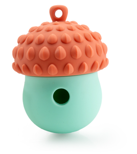 प्यारा फल के आकार का सिलिकॉन धीमा फीडर कुत्ते इंटरैक्टिव प्रशिक्षण अभ्यास खिलौना खुफिया दांतों की सफाई पालतू भोजन को बढ़ावा देना - Product Image 2