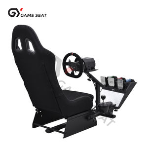 Gy058 आरामदायक सिम कार ड्राइविंग सीट रेसिंग सिम्युलेटर कॉकपिट प्ले गेमिंग गियर शिफ्टर धारक गेम सीट - Product Image 3