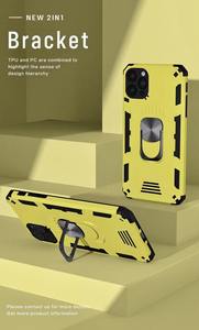 Funda de TPU para teléfono, combinación multifuncional, 2 en 1, soporte de anillo para iPhone - Product Image 5