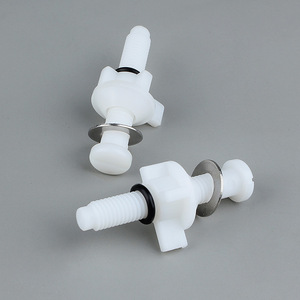 Tornillos de fijación para asiento de inodoro Aojiele, juego de pernos de plástico, 2 piezas, para instalación de inodoro en el baño - Product Image 4