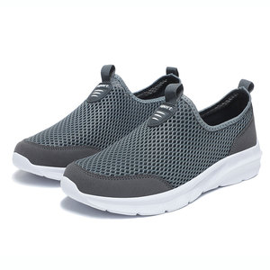 Zapatos Deportivos de Moda para Hombre, Talla Grande, Parte Superior de Malla Transpirable, Suela Ligera de EVA, para Caminar en Primavera y Verano - Product Image 1