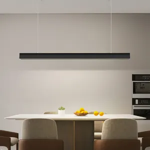 SCON 매달린 조명 펜던트 선형 벽 램프 LED 24W 30W 연결 가능 현대 비품 투광 조명 룸 오피스 용 스포트라이트