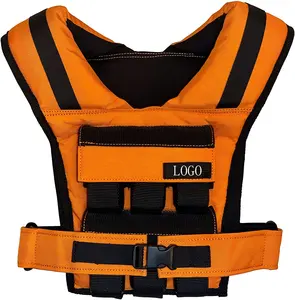 FDFIT gilet d'entraînement de poids de course, poids réglables 12KG 16kg 20kg