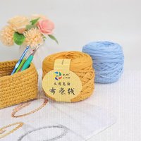 Pantoufles en crochet faites à la main HENGYI en polyester avec doublure en tissu élastique 100 % polyester, motif grenouillères fantaisie en fil fantaisie