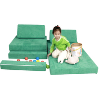 Aien 8 pièces mousse Mini moderne mignon canapé sectionnel pliant peluche pour enfants jouer assis école chambre salon supermarché