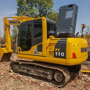 Excavadora Komatsu PC110 Usada, Pequeña Excavadora Komatsu 110 de Segunda Mano, 11 Toneladas en Buen Estado - Product Image 4